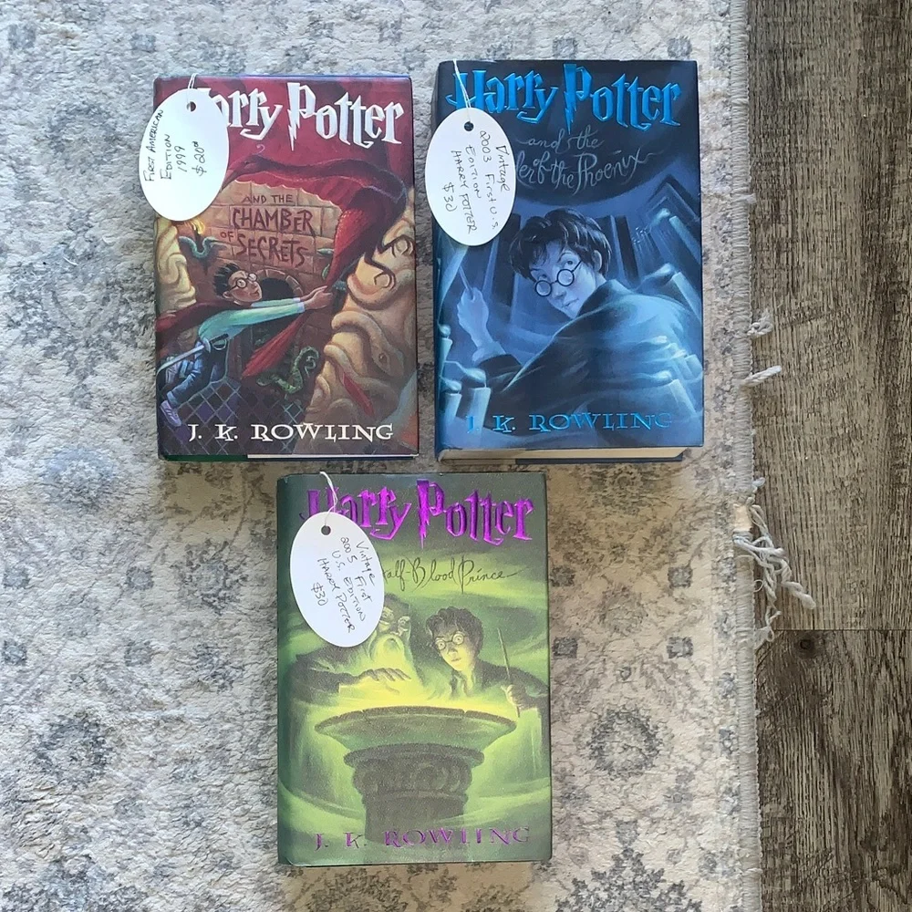 Harry Potter Hardcover Coffee Table Book Set - Red, Blue, Green